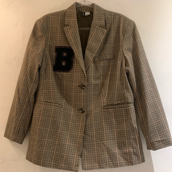 H & M plaid blazer - Picture 1 of 3